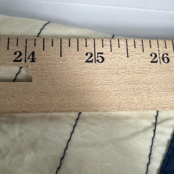 VTG 90s Notre Dame Fightin Irish Jacket Extra Large Blue Quarter Zip Puffer Coat - Picture 16 of 16